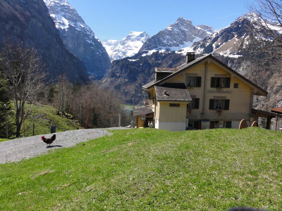 Hotel Berggasthaus Obbort Linthal Esterno foto