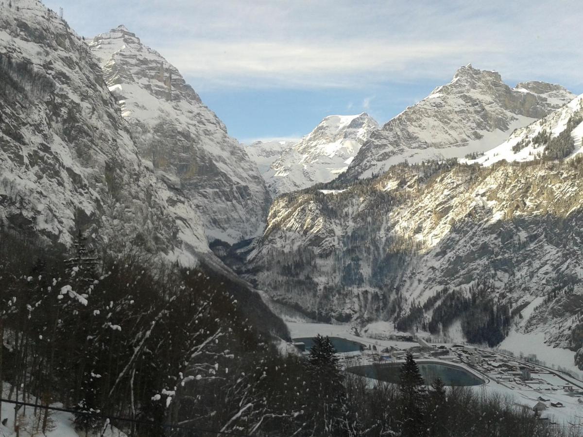 Hotel Berggasthaus Obbort Linthal Esterno foto