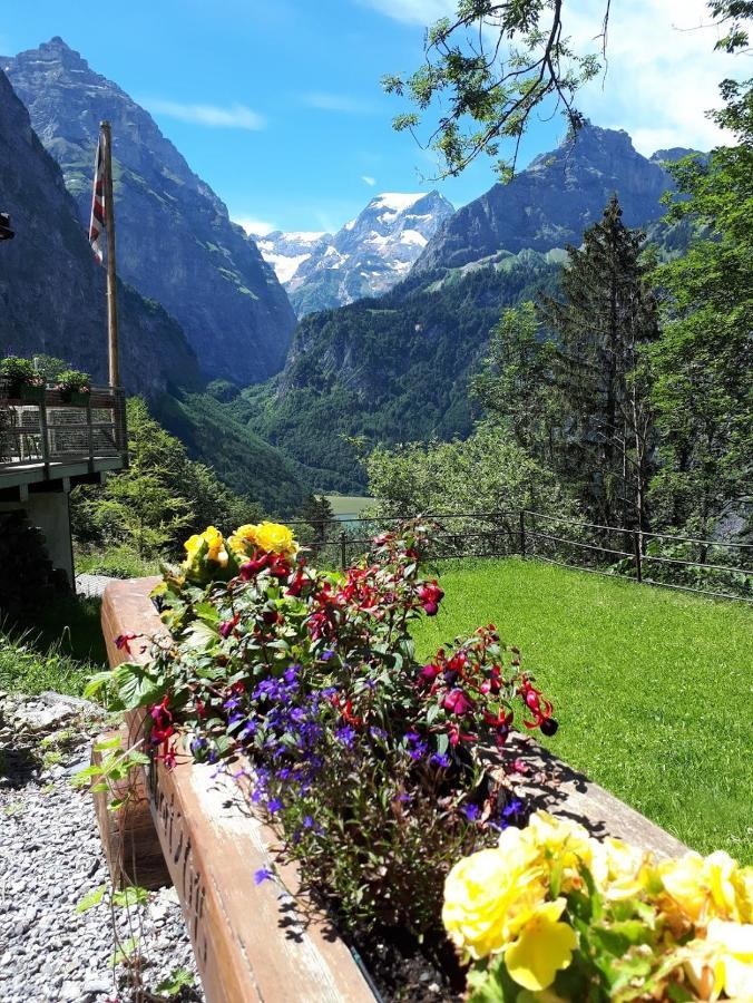 Hotel Berggasthaus Obbort Linthal Esterno foto
